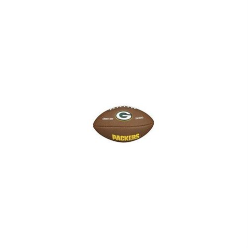 Mini ballon de Football Américain Wilson NFL team logo Greenbay Packers