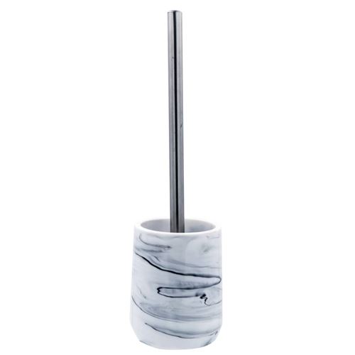 RIDDER Brosse de toilette avec porte-brosse de toilette Toscana Blanc