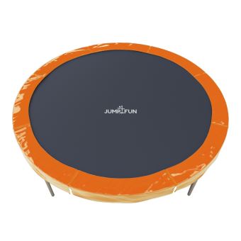 JUMP4FUN Coussin de protection des ressorts pour Trampoline 6FT ø185cm Universel Classique - Orange - 1