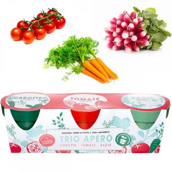 Trio apéro à faire pousser