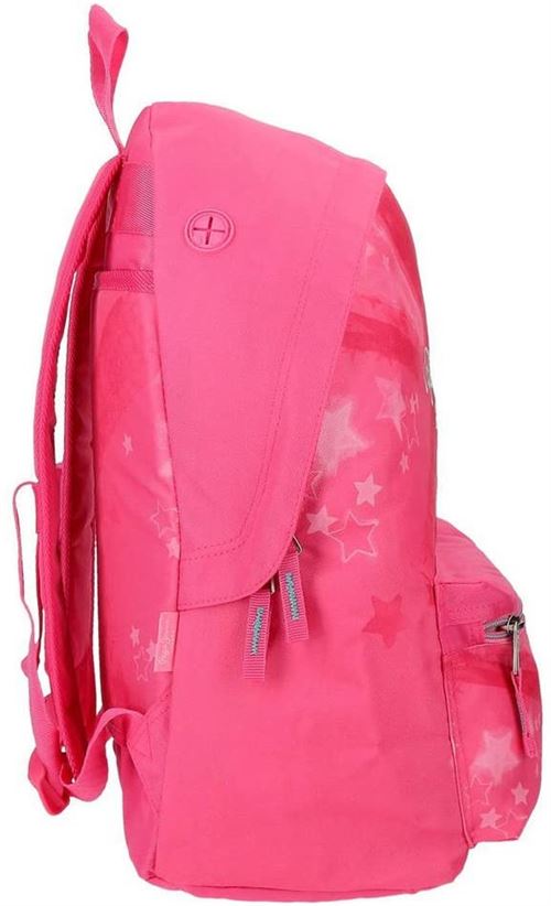 Milky Kiss sac à dos pour filles 13,6 litres de polyester rose