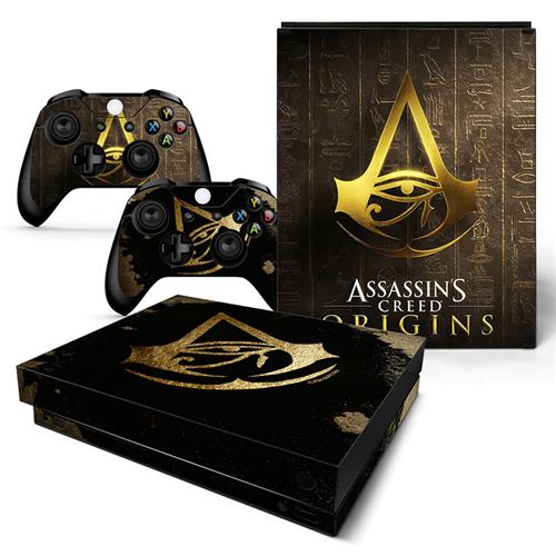 Autocollant Stickers de Protection pour Console et Manette Microsoft Xbox X - ASSASSINS CREED (TN-XBONEX-0193)