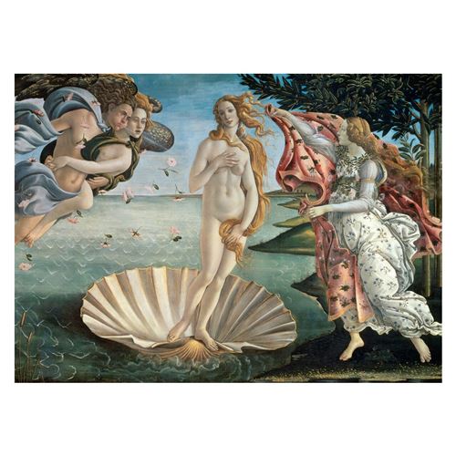 Non Communiqué Multicolore Eurographicspuzzles - La Naissance De Vénus - Puzzle - 1000 Pièces