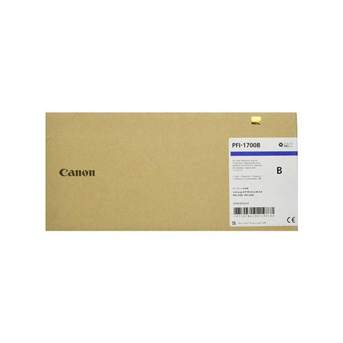 Cartouche d'encre Canon PFI-1700B Bleu 700 ml Original - Image 3