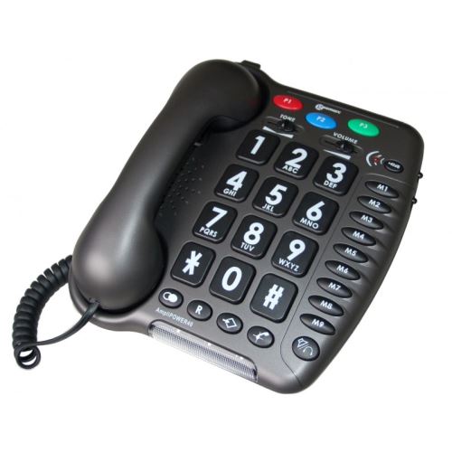 Téléphone Amplifié pour senior et malentendant- AmpliPower 40 - Geemarc (+40dB)