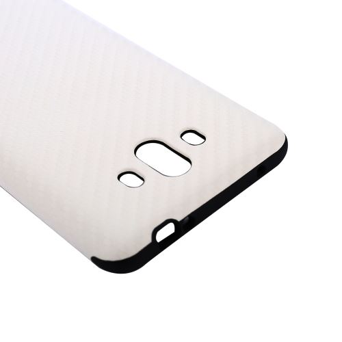 Huawei Mate 10 Coque Protection TPU Effet Carbone Blanc ALS53394