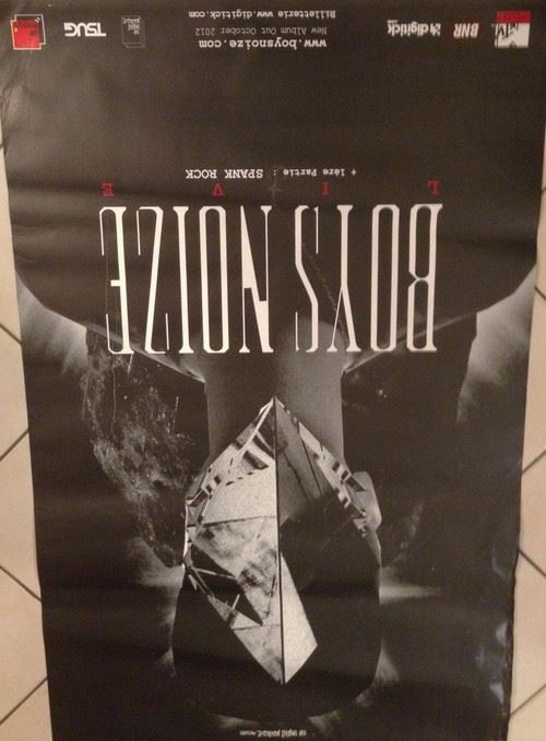 Boys Noize - 80x120 cm - AFFICHE / POSTER