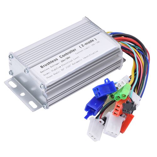 Contrôleur de moteur de vitesse 350W pour Trottinette électrique 24V-36V