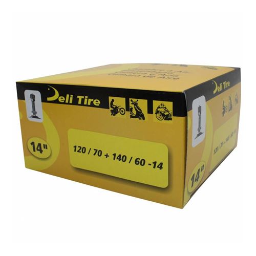 Chambre a air 14'' 120-70-14 a 140-60-14 deli valve tr4