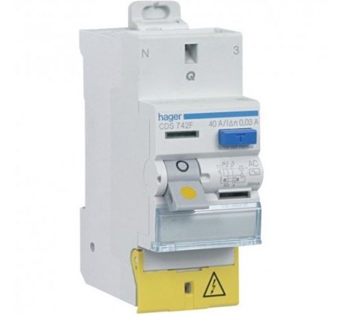 Hager Blanc Interrupteur Différentiel Type Ac 40A
