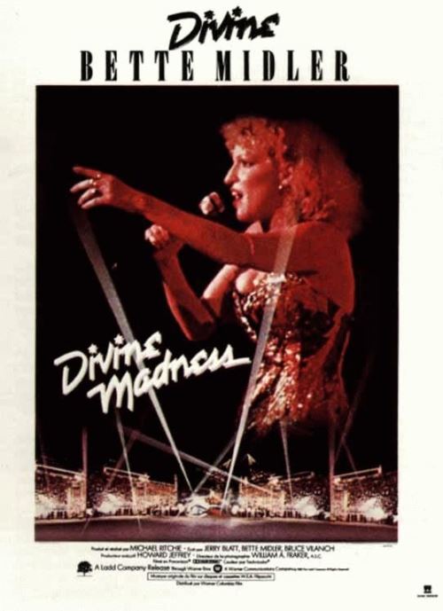 Divine Madness AFFICHE CINEMA ORIGINALE