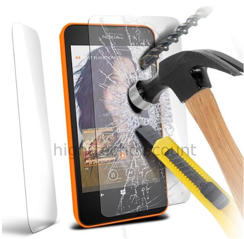 Film de protection vitre verre trempe transparent pour Nokia Lumia 630 635 - htdmobiles