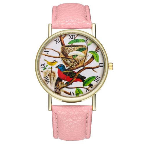les dames classiques des hommes authentiques regardent personnalité créatrice de mode quartz horloge T237-Arose