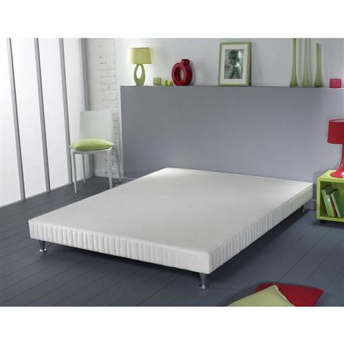 Sommier Simmons Vitasom à Lattes Recouvertes Pieds 140x190