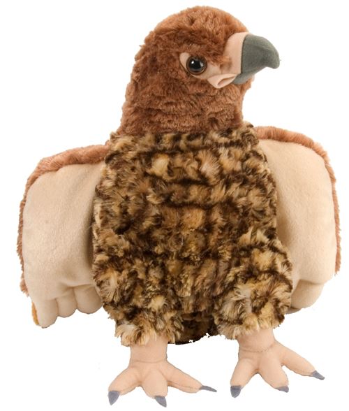 Wild Republic Cuddlekins red Hawk 30 cm peluche peluche marron