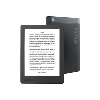 Liseuse numérique Kobo by Fnac - Kobo Aura H2O Noir - Liseuse 