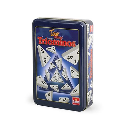 Jeu De Société Goliath Triominos Voyager – Édition Voyage En Boîte Métal - vue 3