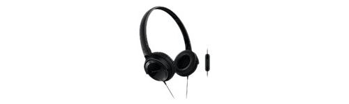 Pioneer Se-Mj502T - Micro-Casque - Sur-Oreille - Filaire - Noir