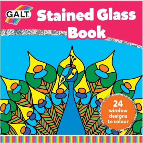 Galt livre à colorier vitrail 21 x 21 cm