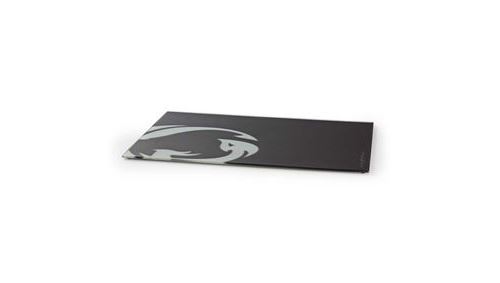 Tapis de souris de jeu verre flotté super lisse 400 x 300 mm nedis