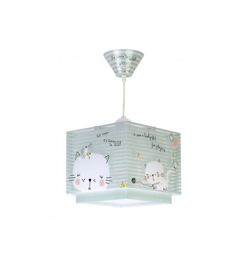 DALBER-Suspension carree loving cat phospho