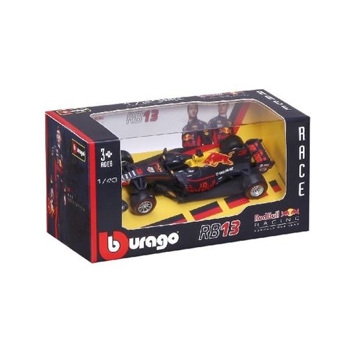 Burago Red Bull Racing RB13 1:43 Voiture de Formule 1 Max-Verstappen