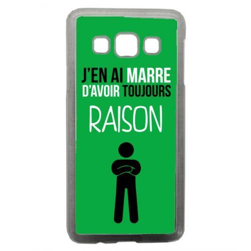 Coque transparente galaxy a7 j en ai marre d avoir toujours raison 5