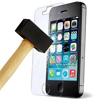 Film verre trempé compatible iPhone 4 iPhone 4S - 1