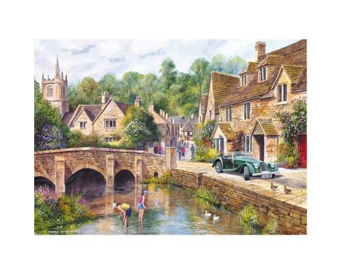 Puzzle 1000 Pièces : Village de Castle Combe, Gibsons