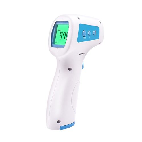 Thermomètre corporelle de infrarouge numérique sans contact - Blanc