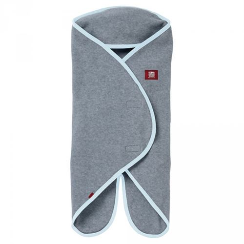 Couverture babynomade simple polaire 6-12 mois gris - red castle