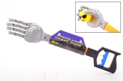 Main de robot 50 cm 2 assorties
