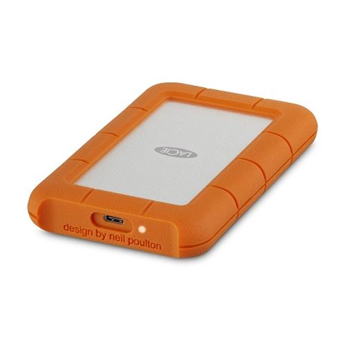 LaCie Rugged USB-C - disque dur - 1 To - USB 3.1 Gen1
