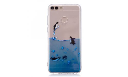 Coque souple motif Pingouins pour Huawei P-Smart