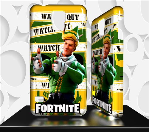 Coque Personnalisée Samsung Galaxy S5 COLLECTION JEUX VIDEOS FORTNITE BATTLE ROYALE 007