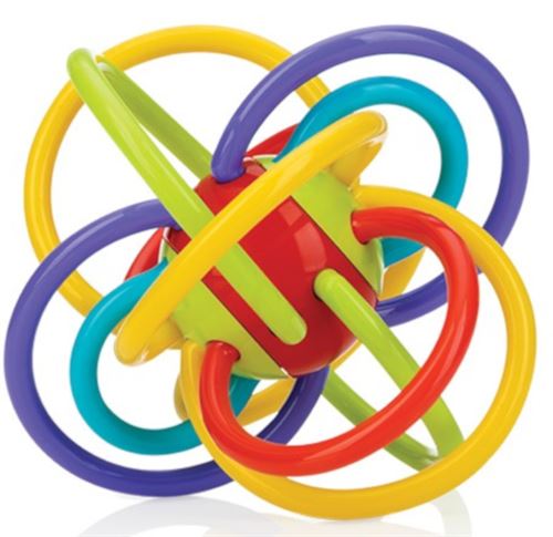 NUBY  jouet &agrave; mordre Lots-a-loops junior 14,3 cm 