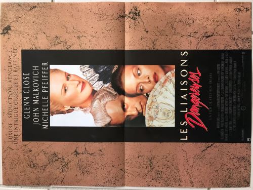Les Liaisons Dangereuses AFFICHE CINEMA ORIGINALE