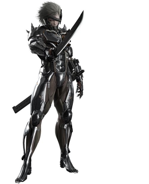 Figurine Hot Toys VGM17 - Metal Gear Rising : Revengeance - Raiden Deluxe Version