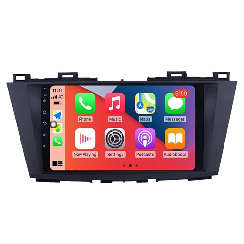 Autoradio Multimédia RoverOne Android 2Go RAM 32Go ROM GPS pour Mazda 5 Premacy 2011-2015 DSP CarPlay Android Auto