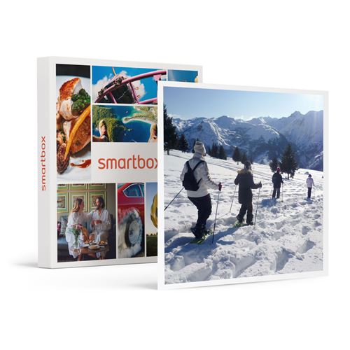 SMARTBOX - Coffret Cadeau Randonnée en raquettes de 3h en famille près de Val Thorens pour 2 adultes et 2 enfants-Sport & Aventure