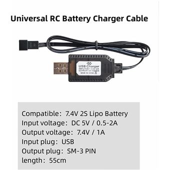 Chargeur HTRC YUNIQUE GREEN-CLEAN-POWER Pour Batteries NiMH/NiCD 2-8S 2.4-9.6V - Connecteurs Tamiya Standard & Mini, Noir - Idéal Drones, RC, Airsoft