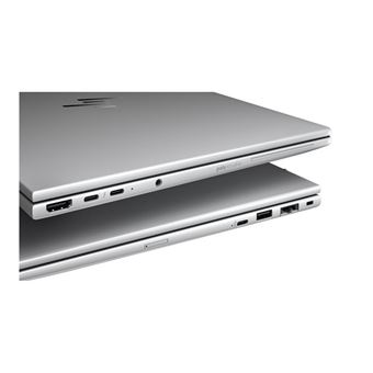 HP EliteBook 8 G1i Notebook AI - Conception de charnière à 174 degrés - Intel Core Ultra 5 - 225H / jusqu'à 4.9 GHz - Win 11 Pro - Arc 130T - 32 Go RAM - 1 To SSD NVMe - 14" IPS HP SureView 5 1920 x 1200 - Wi-Fi 7, Bluetooth - 5G LTE - aluminium argen
