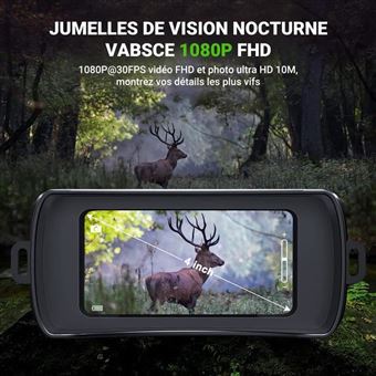 Jumelles Vision Nocturne Numérique Avec Enregistrement Vidéo Et Infrarouge Pour La Chasse