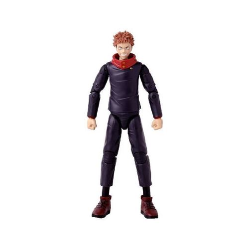 Figurine Anime Heroes 17 cm articulée - Itadori Yuji Black Flash - BANDAI - Anime Heroes - Jujutsu Kaisen