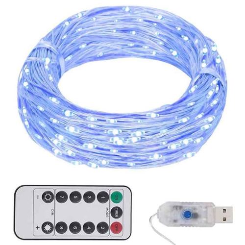 Non Communiqué Bleu Vidaxl Guirlande Led Avec 300 Led 30 M