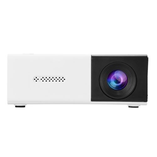 Generique Noir/Blanc Brightake Mini Projecteur Portable 1080P, Sans Fil, Usb, Projecteur Led, Transmission D'écran, Compact, - Image 2