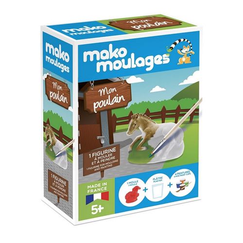 Non Communiqué Multicolore Mako Moulage 1 Moule - Mon Poulain
