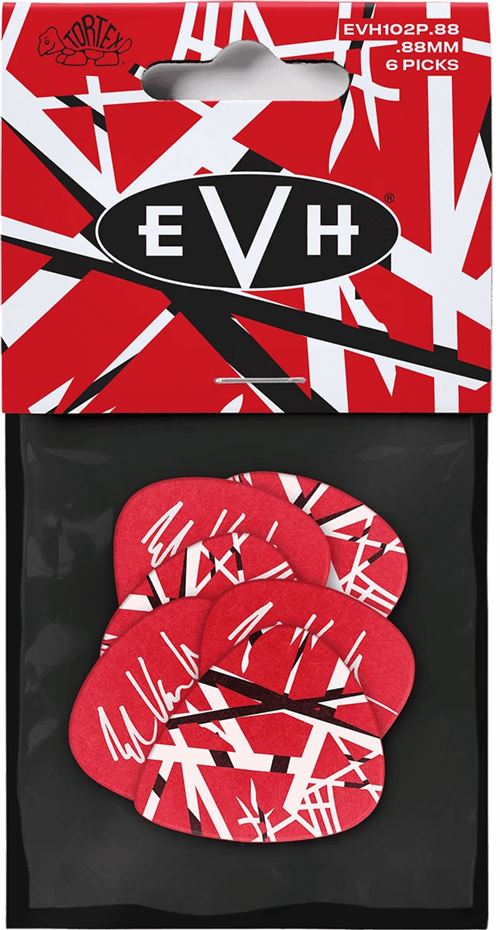 Dunlop Jim Mediator Evh Frankenstein 0,88Mm, Sachet De 6 Médiators - Image 2
