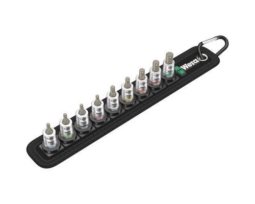 Wera 05003884001 Jeu de douilles 1/4 (6.3 mm) 11 pièces 05003884001