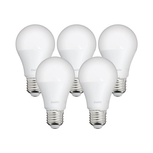 Lot de 5 ampoules SMD LED, culot E27, 806 Lumens